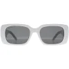 Montana Sunglasses MP194 D Shiny White Smoke Polarized
