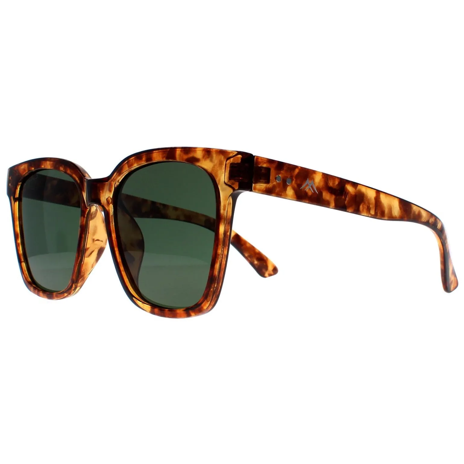 Montana Sunglasses MP72 D Shiny Havana Soft Demi Green Polarized