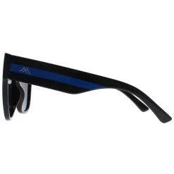 Montana Sunglasses MP73 D Shiny Black Blue Grey Polarized
