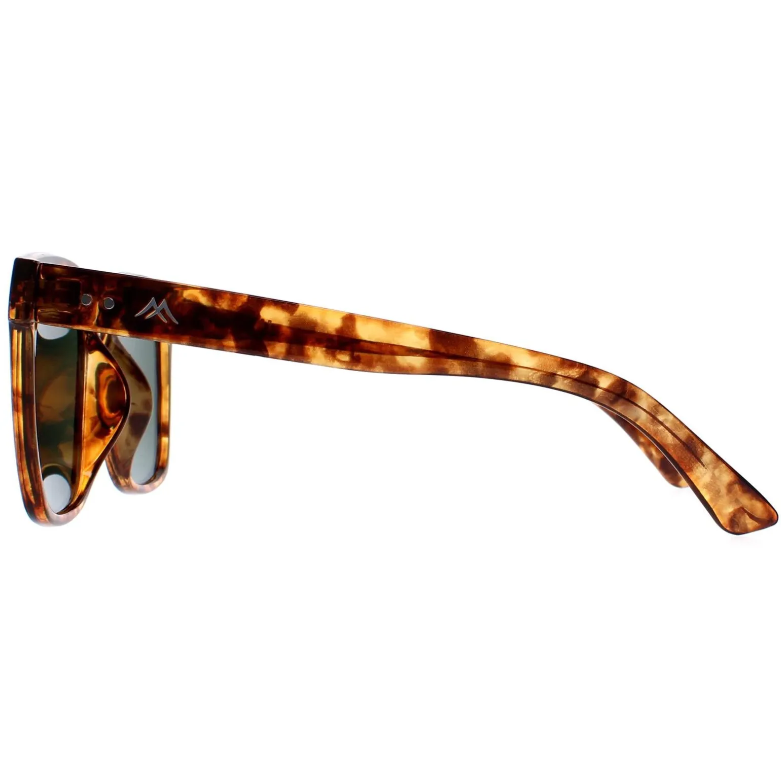 Montana Sunglasses MP72 D Shiny Havana Soft Demi Green Polarized
