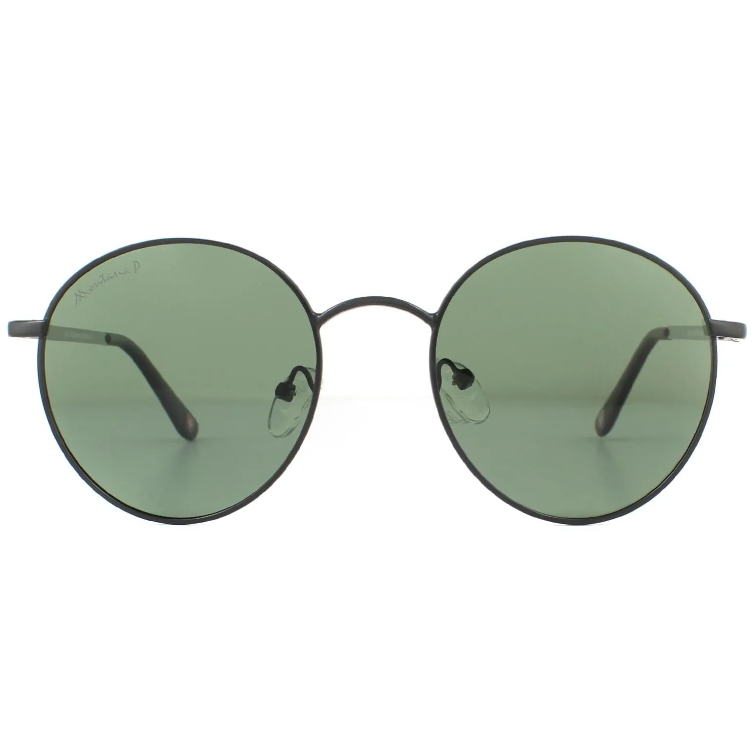 Montana Sunglasses MP85 E Black G15 Green Polarized