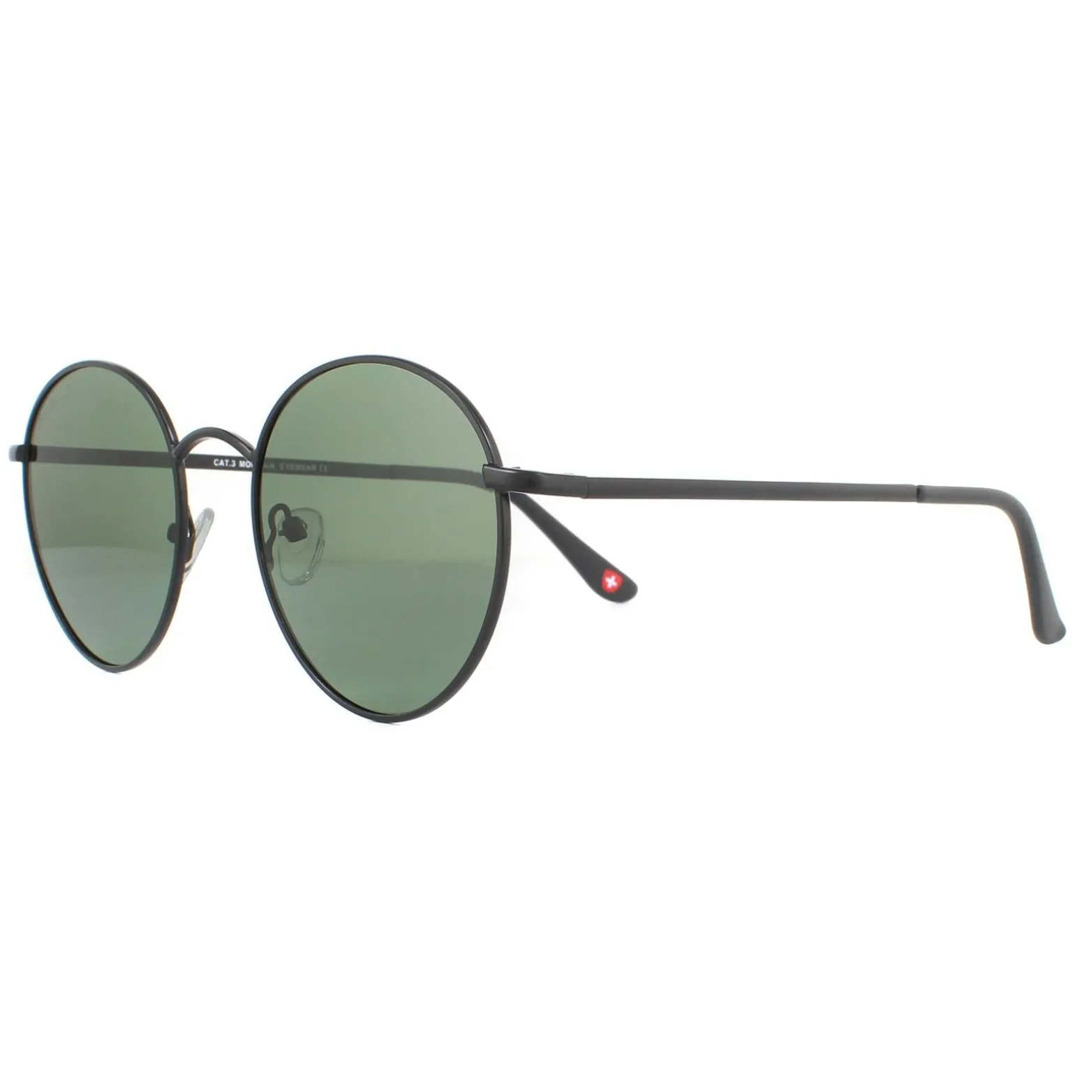 Montana Sunglasses MP85 E Black G15 Green Polarized