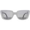 Montana Sunglasses MP193 E Shiny White Smoke Polarized