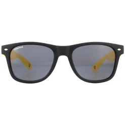 Montana Sunglasses MP40 F Black with Yellow Rubbertouch Black Polarize