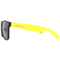 Montana Sunglasses MP40 F Black with Yellow Rubbertouch Black Polarize