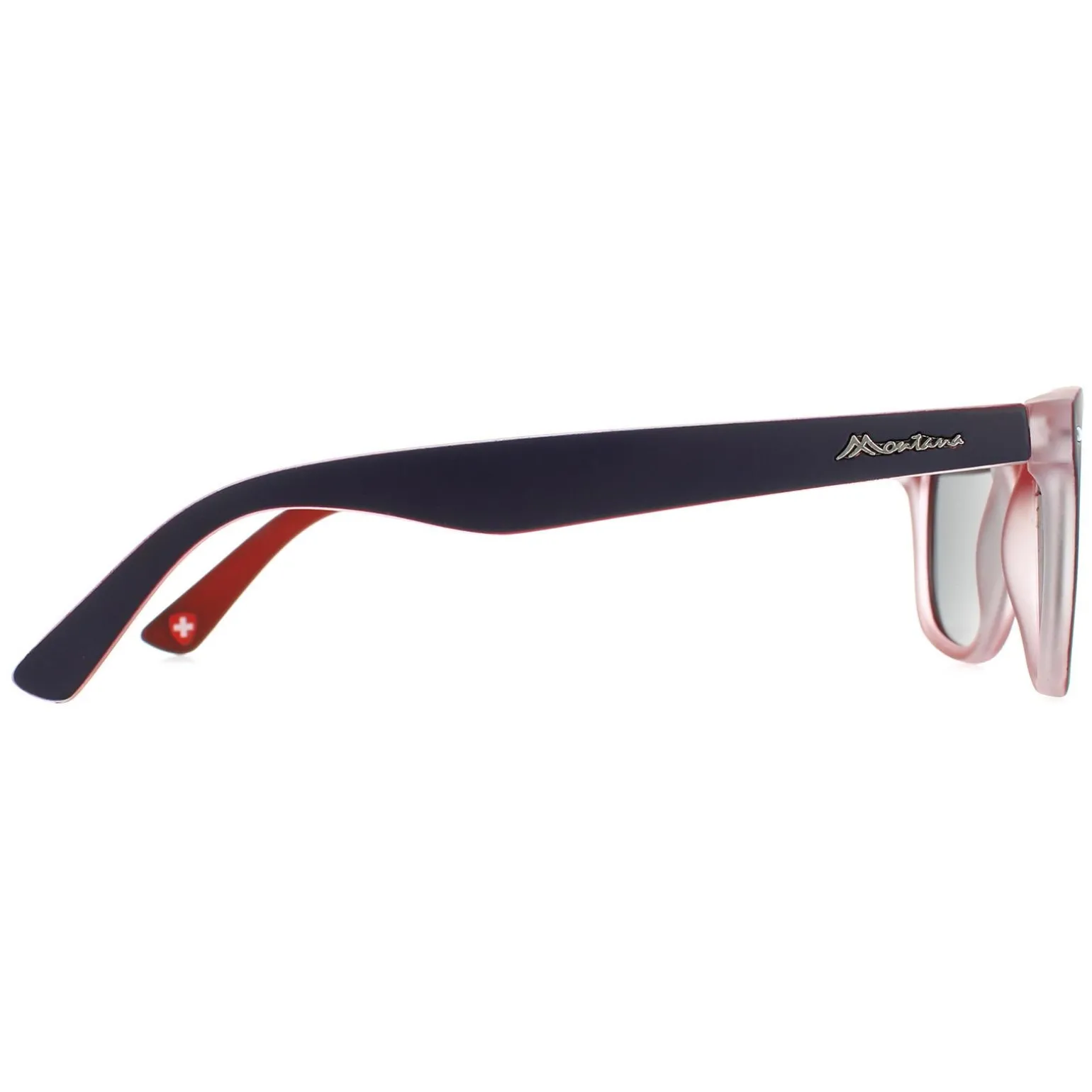 Montana Sunglasses MP41 J Blue Red Rubbertouch Grey Polarized