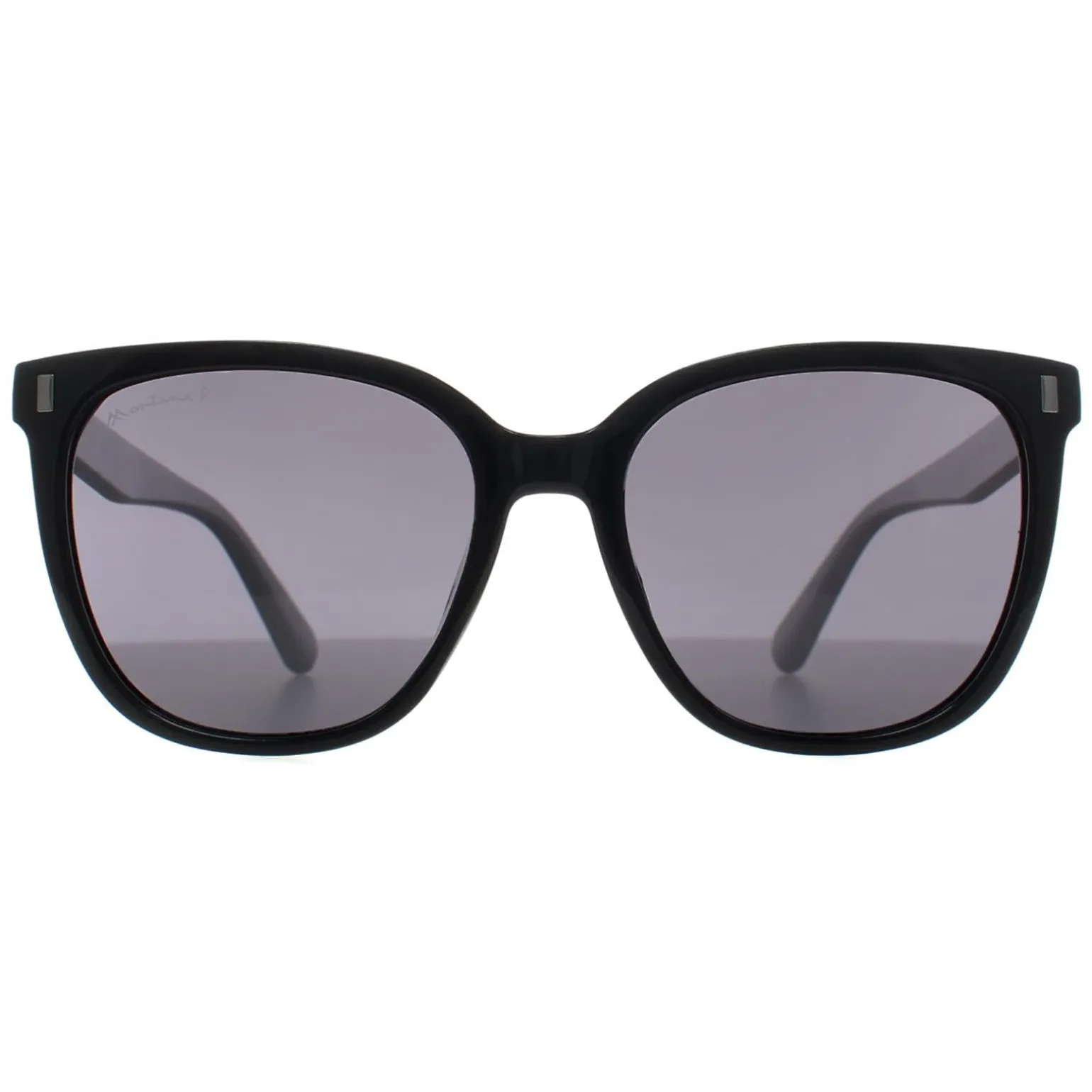 Montana Sunglasses MP190 Shiny Black Smoke Polarized
