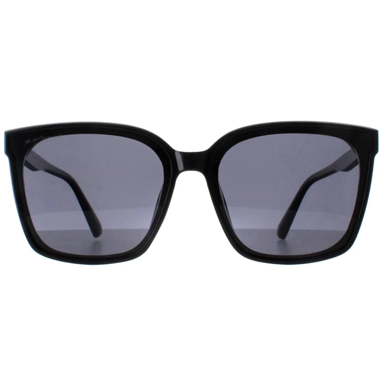 Montana Sunglasses MP67 Shiny Black Smoke Polarized