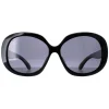 Montana Sunglasses MP63 Shiny Black Smoke Polarized