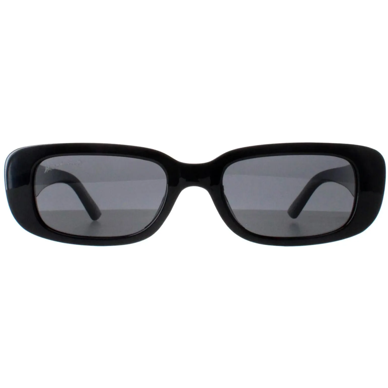 Montana Sunglasses MP65 Shiny Black Smoke Polarized