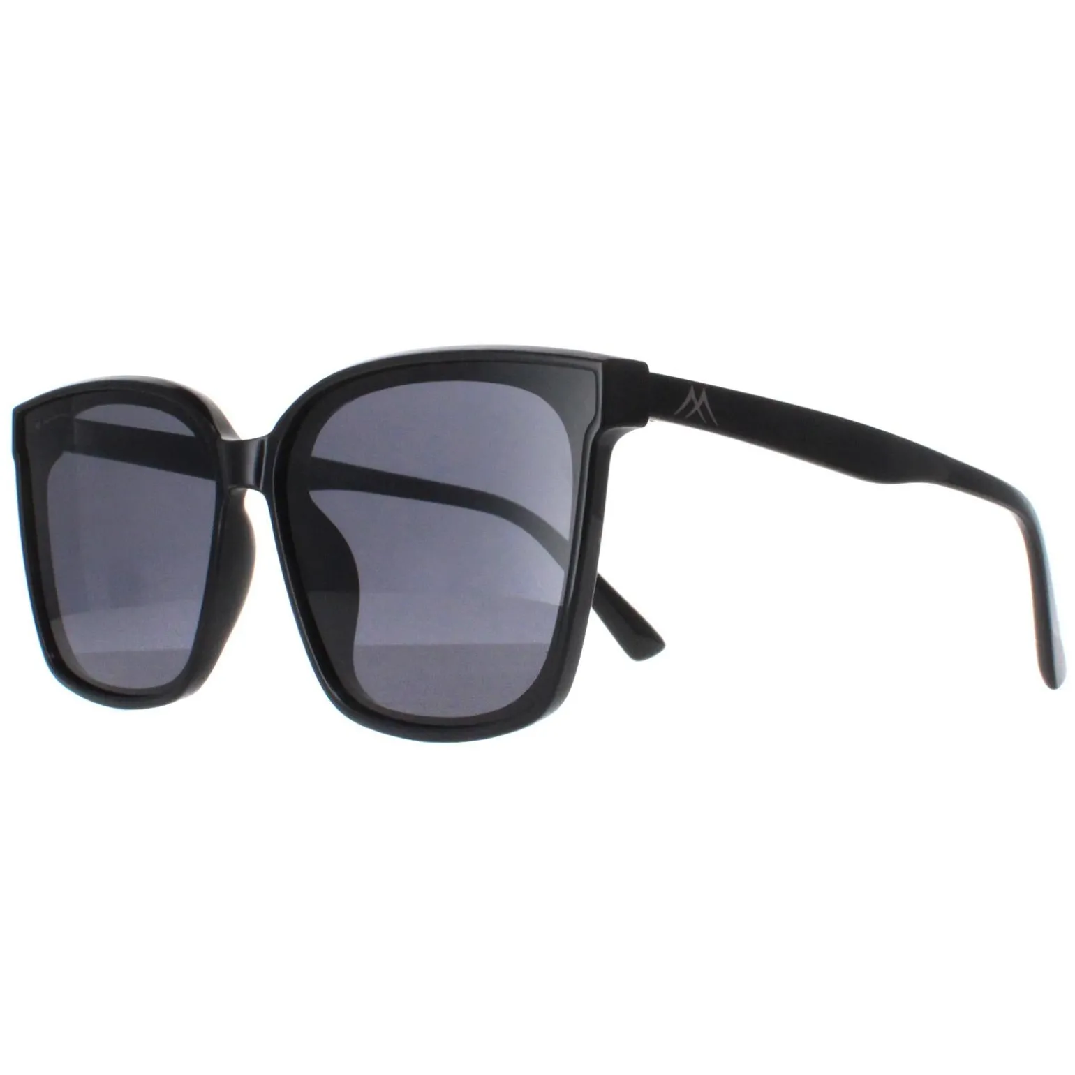 Montana Sunglasses MP67 Shiny Black Smoke Polarized