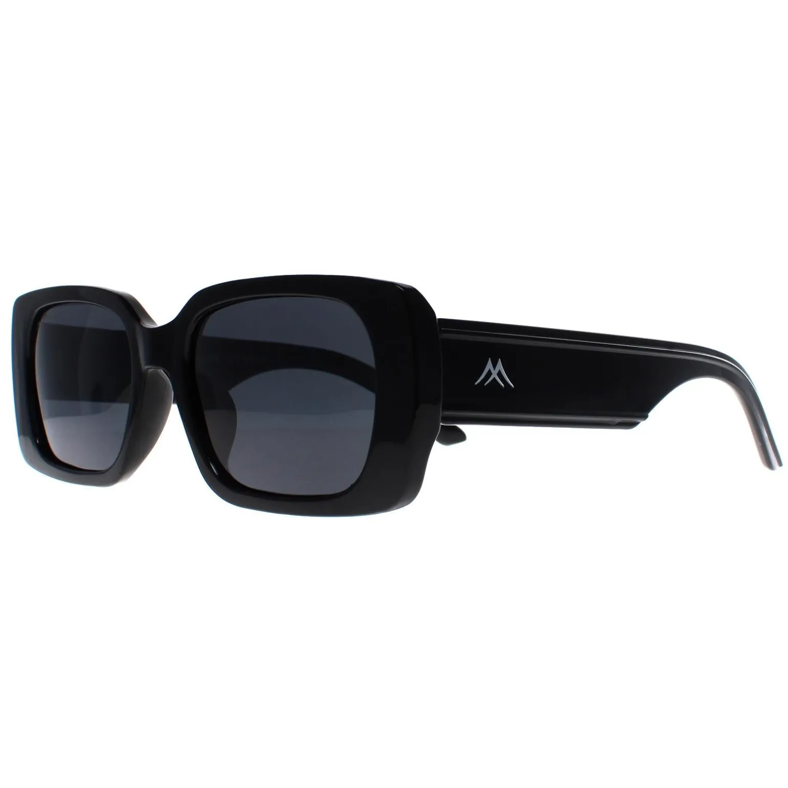 Montana Sunglasses MP76 Shiny Black Grey Polarized