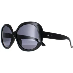 Montana Sunglasses MP63 Shiny Black Smoke Polarized