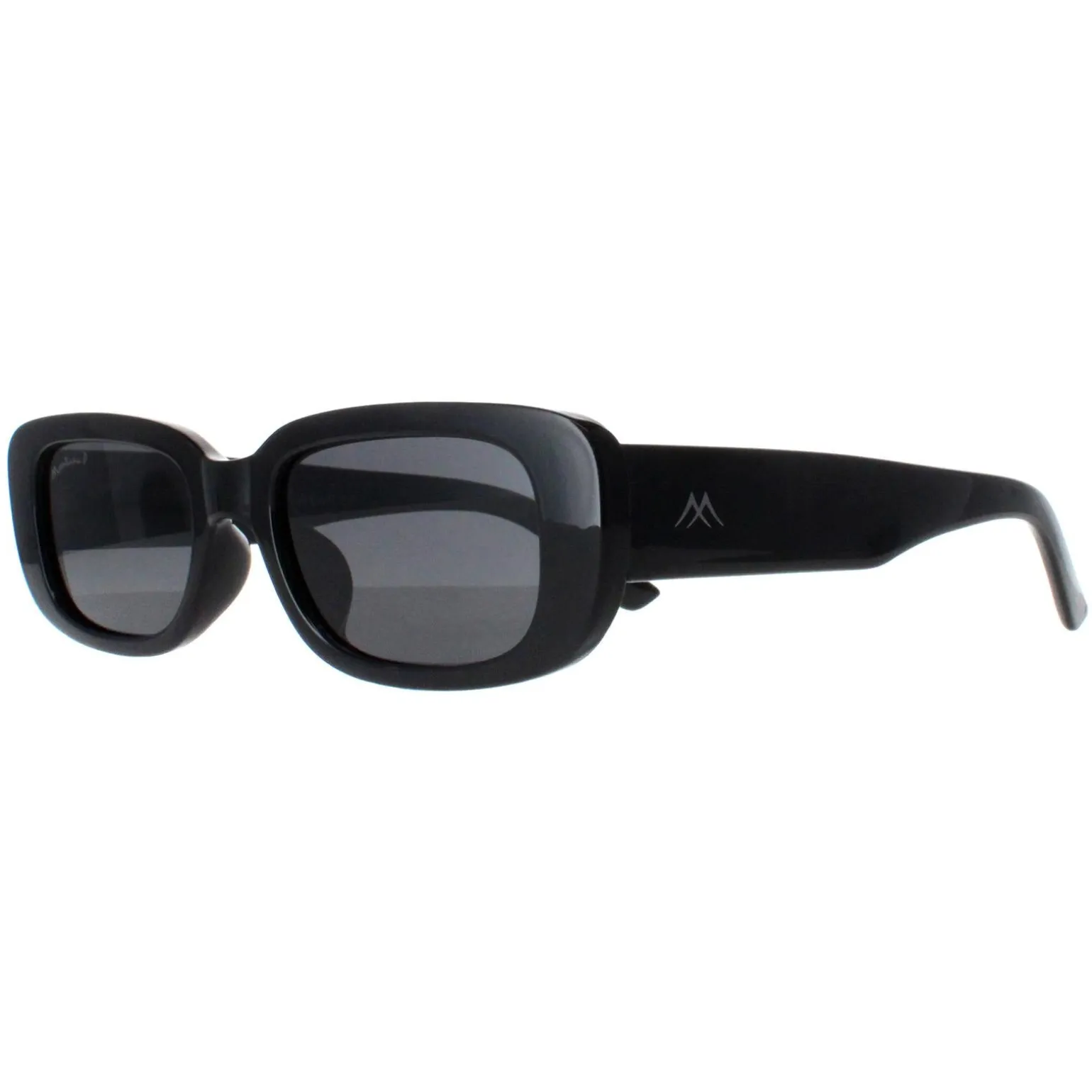 Montana Sunglasses MP65 Shiny Black Smoke Polarized