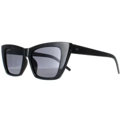 Montana Sunglasses MP64 Shiny Black Smoke Polarized