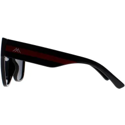 Montana Sunglasses MP73 Shiny Black Red Grey Polarized