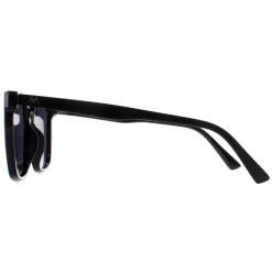 Montana Sunglasses MP67 Shiny Black Smoke Polarized
