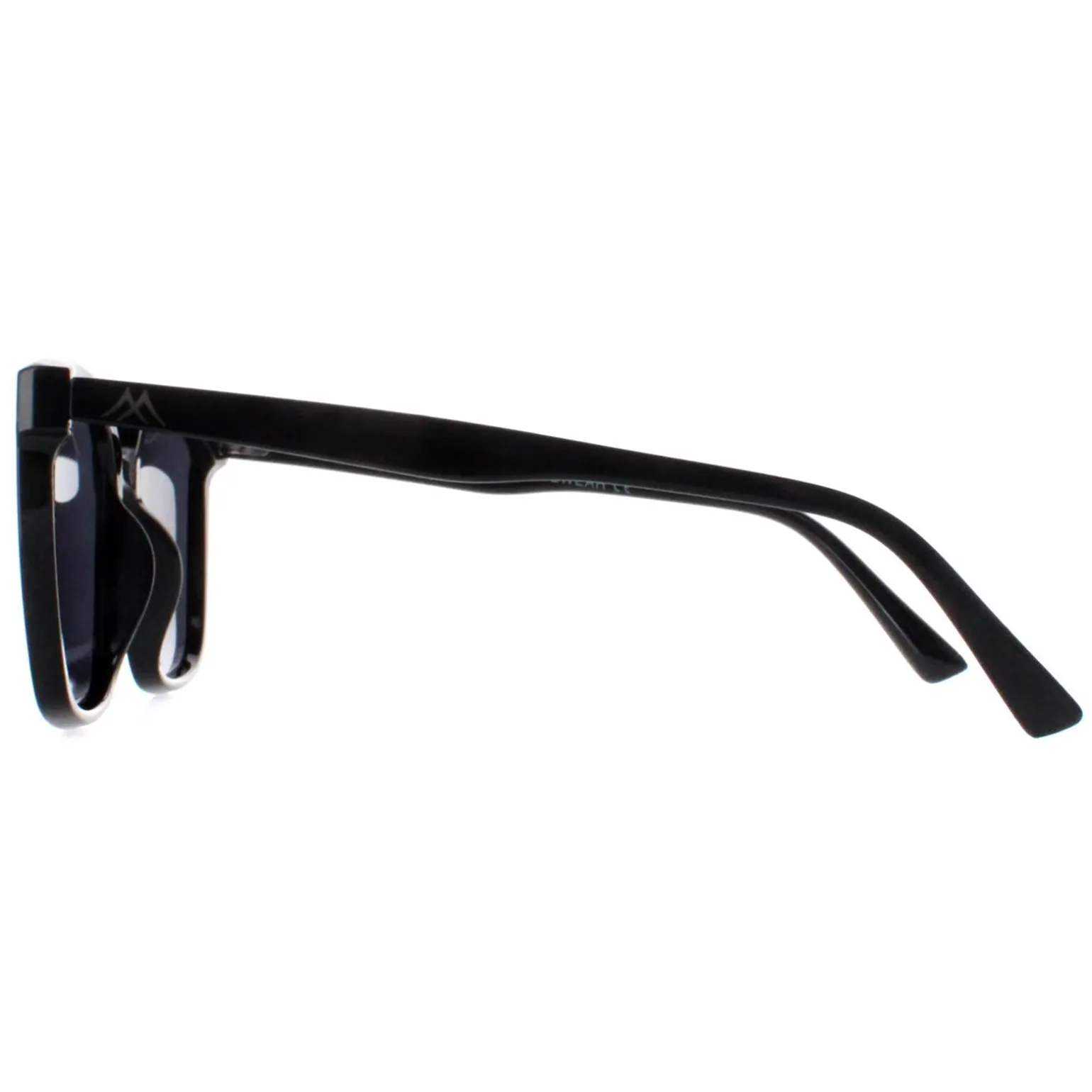 Montana Sunglasses MP67 Shiny Black Smoke Polarized