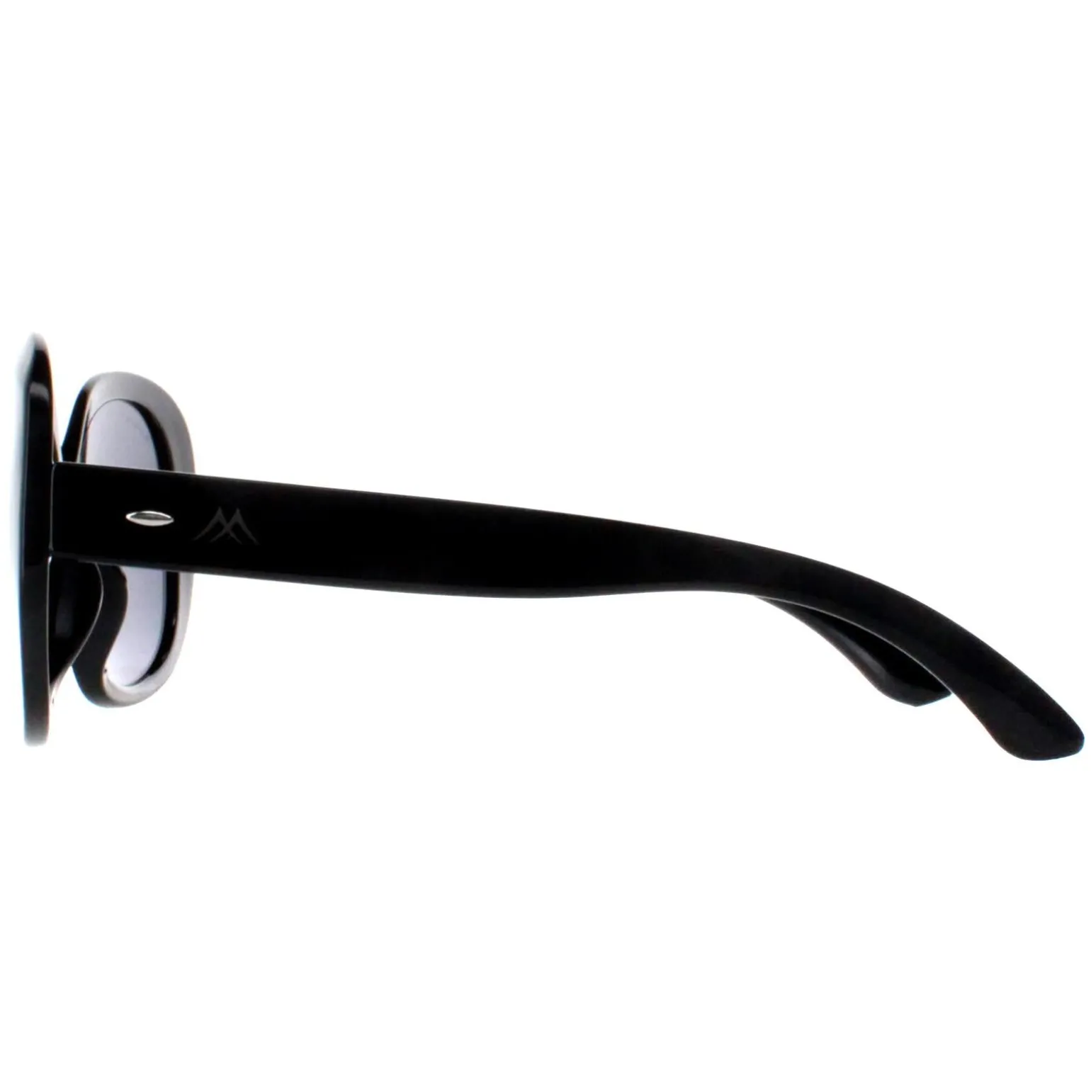 Montana Sunglasses MP63 Shiny Black Smoke Polarized