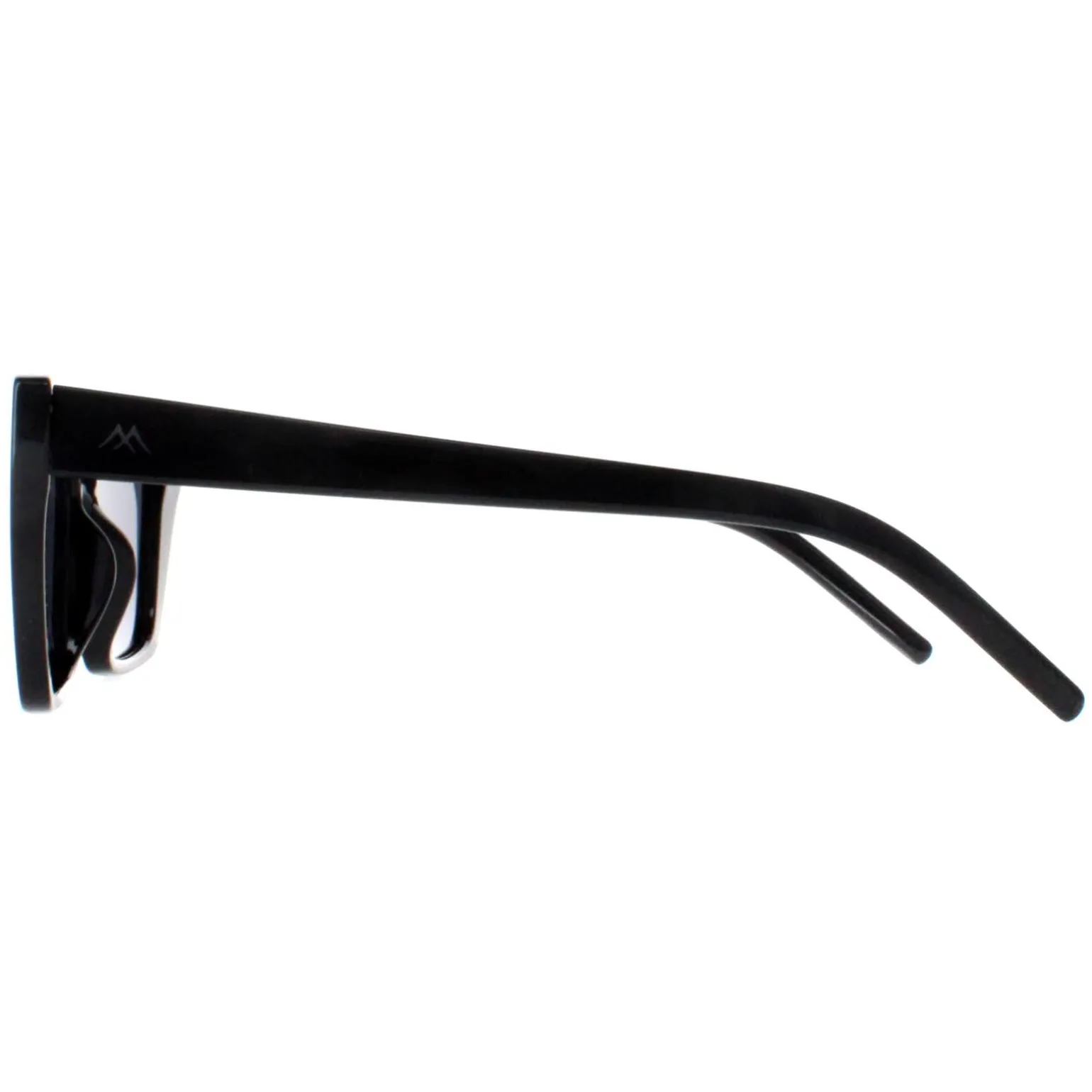 Montana Sunglasses MP64 Shiny Black Smoke Polarized