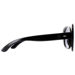 Montana Sunglasses MP63 Shiny Black Smoke Polarized