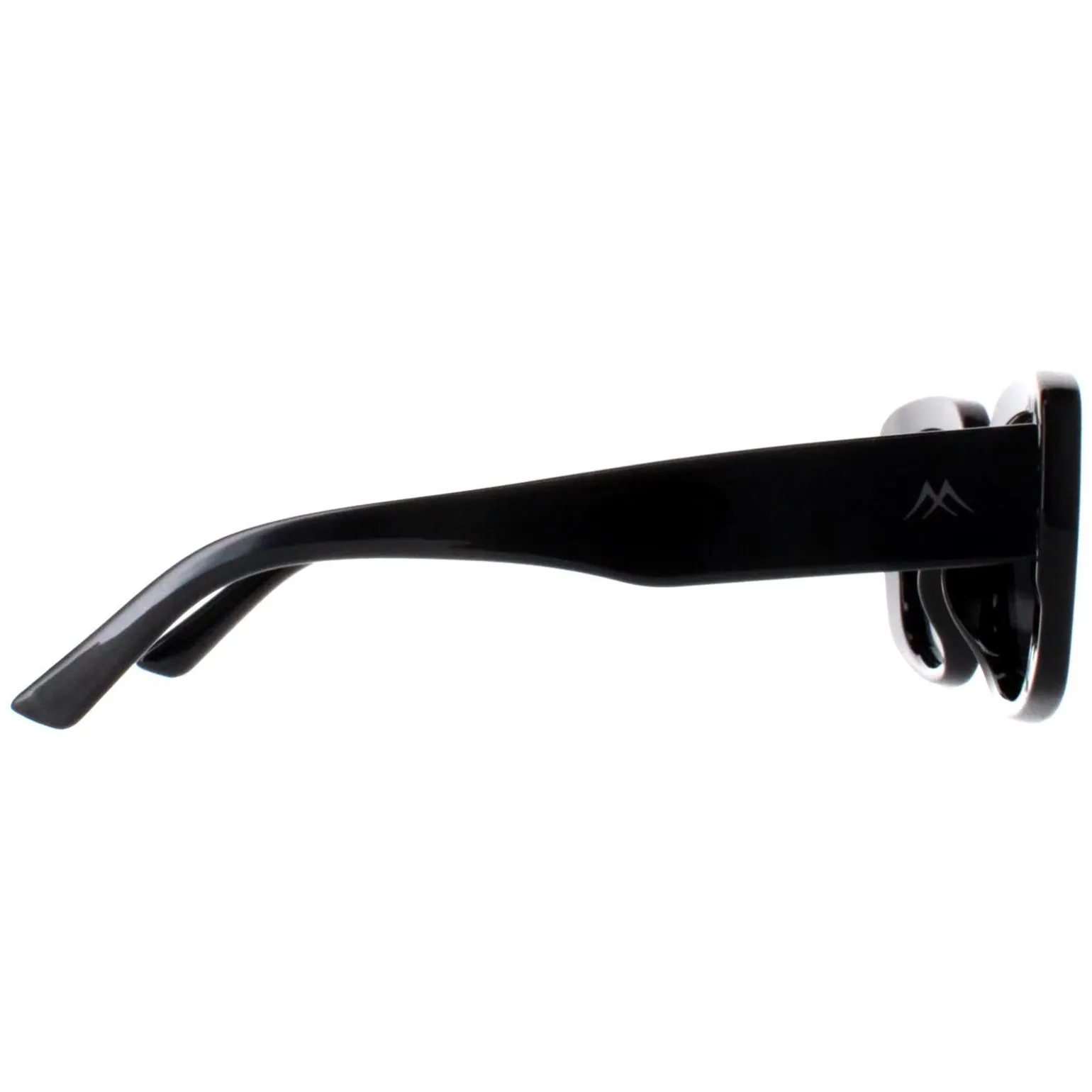 Montana Sunglasses MP56 Shiny Black Smoke Polarized