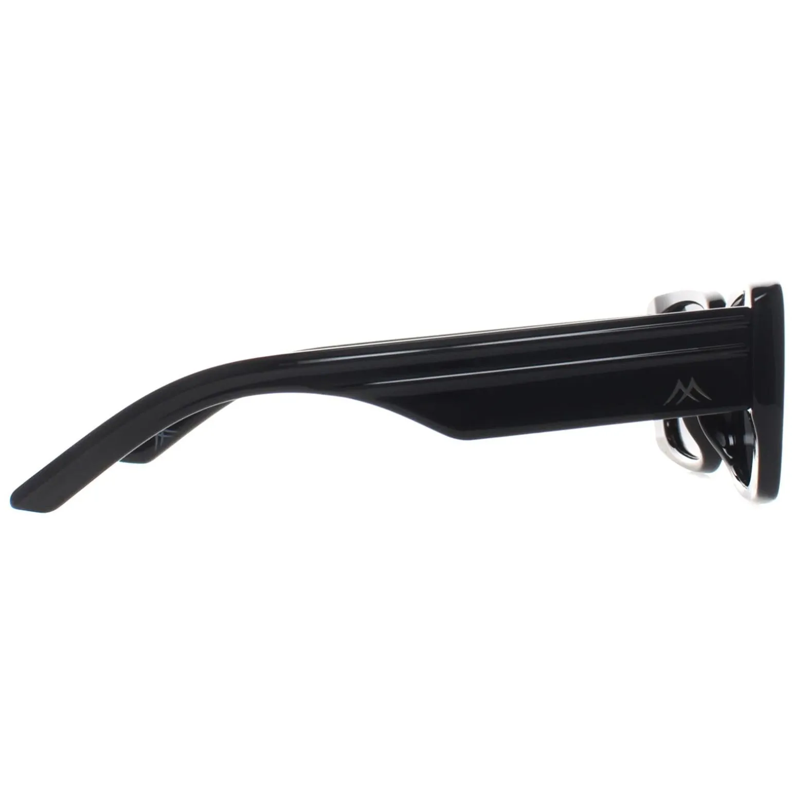 Montana Sunglasses MP194 Shiny Black Smoke Polarized