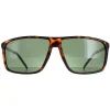 Montana Sunglasses MP9A Matte Tortoise G15 Green Polarized