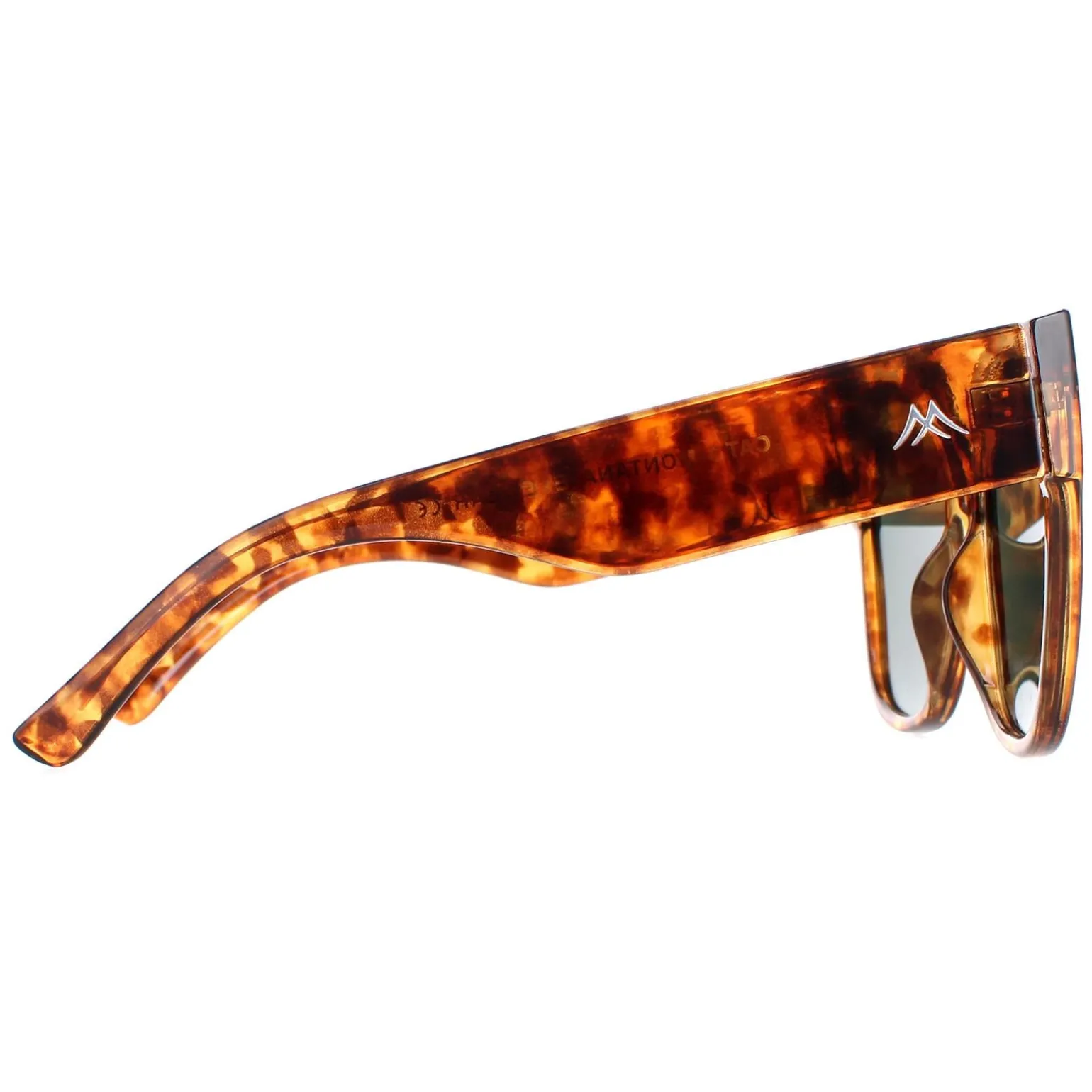 Montana Sunglasses MP73C Shiny Havana G15 Green Polarized