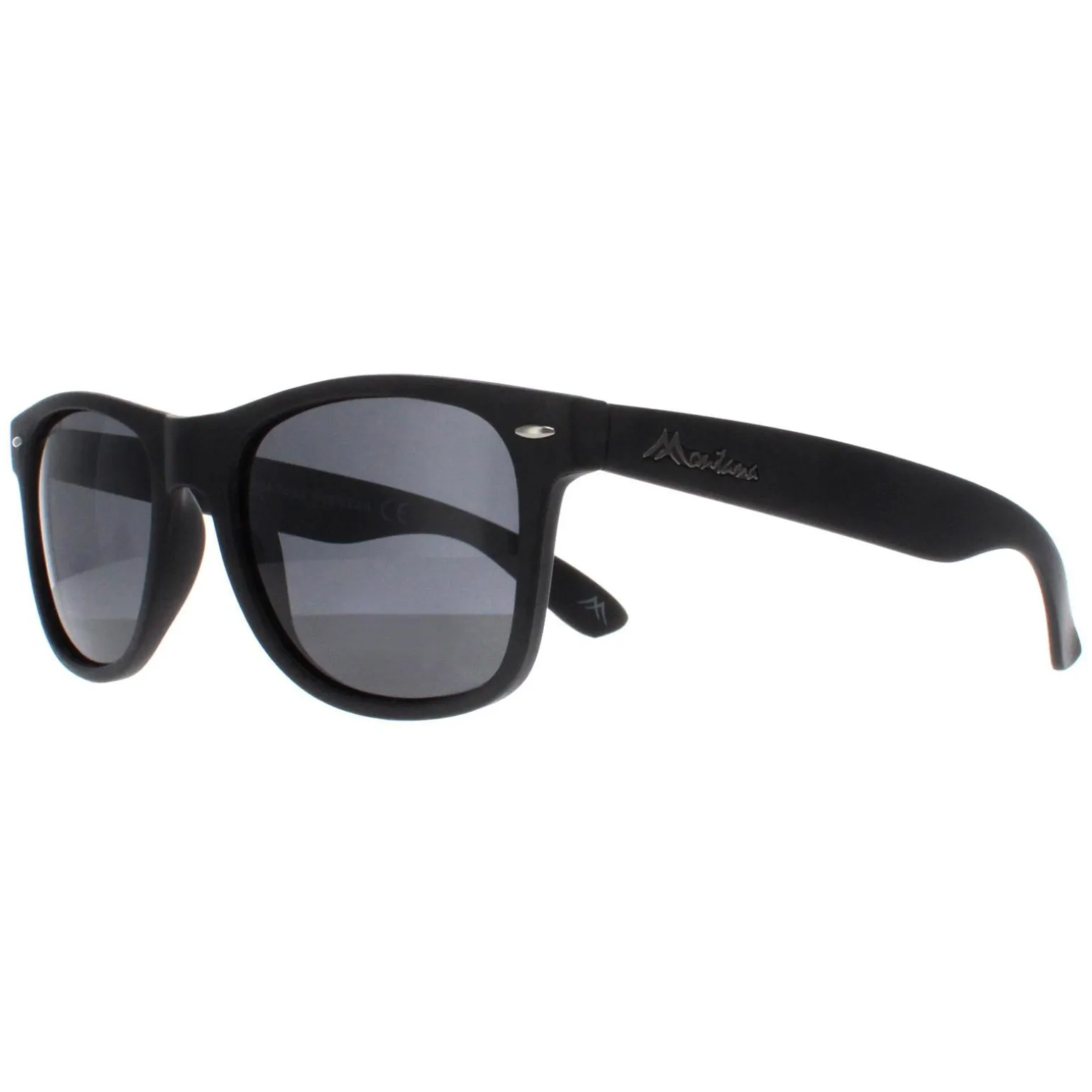 Montana Sunglasses MP1-XL Black Smoke Grey Polarized