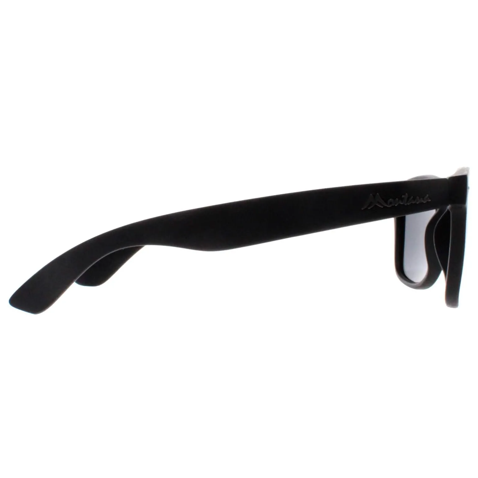 Montana Sunglasses MP1-XL Black Smoke Grey Polarized