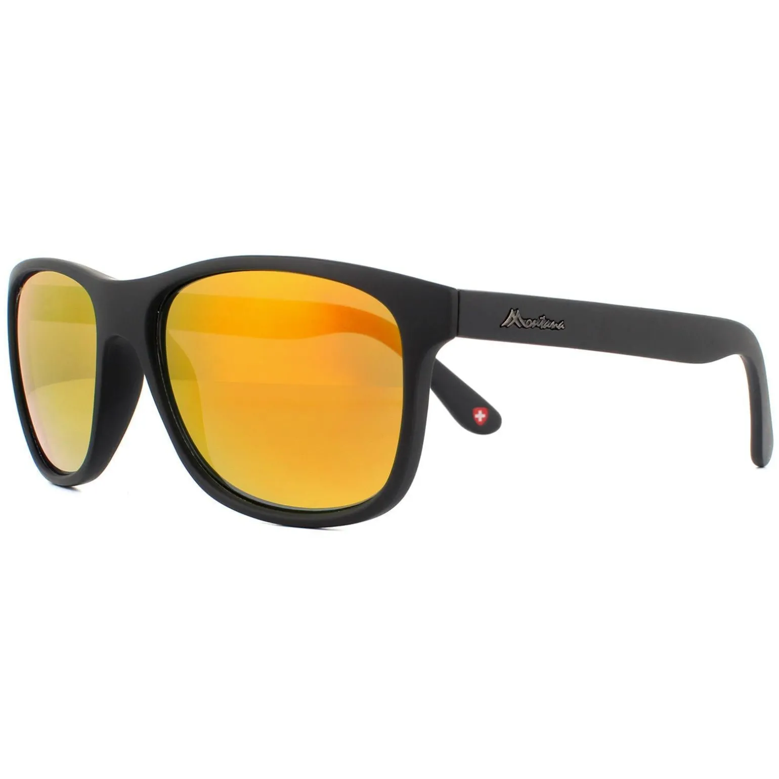Montana Sunglasses MS48 A Black Revo Red