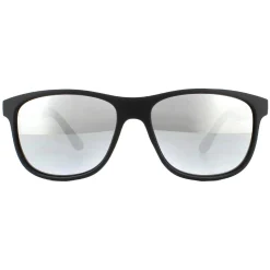 Montana Sunglasses MS48 B Black Revo Silver Mirror
