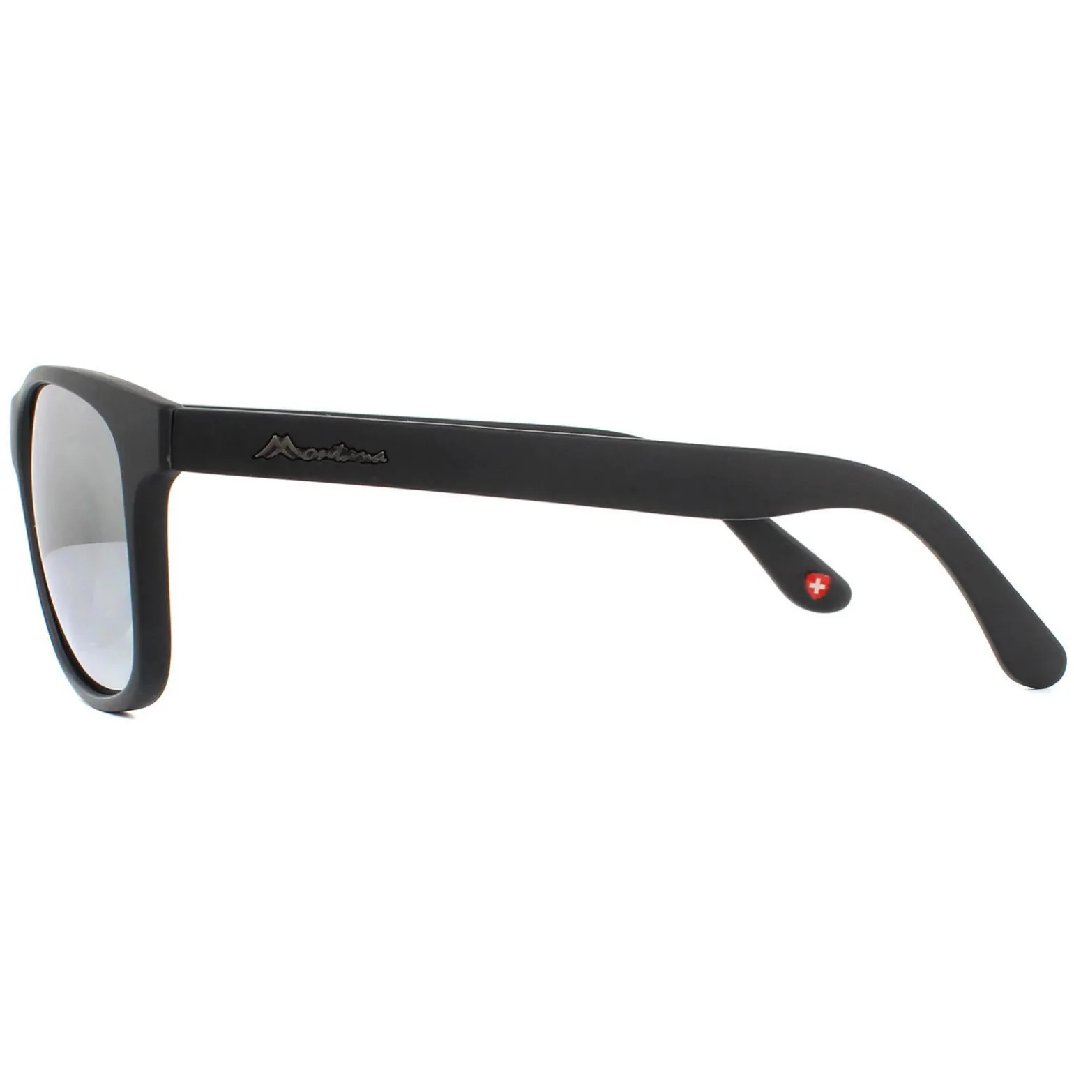 Montana Sunglasses MS48 B Black Revo Silver Mirror