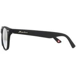 Montana Sunglasses MS10 E Matte Black Rubbertouch Revo Silver Mirror