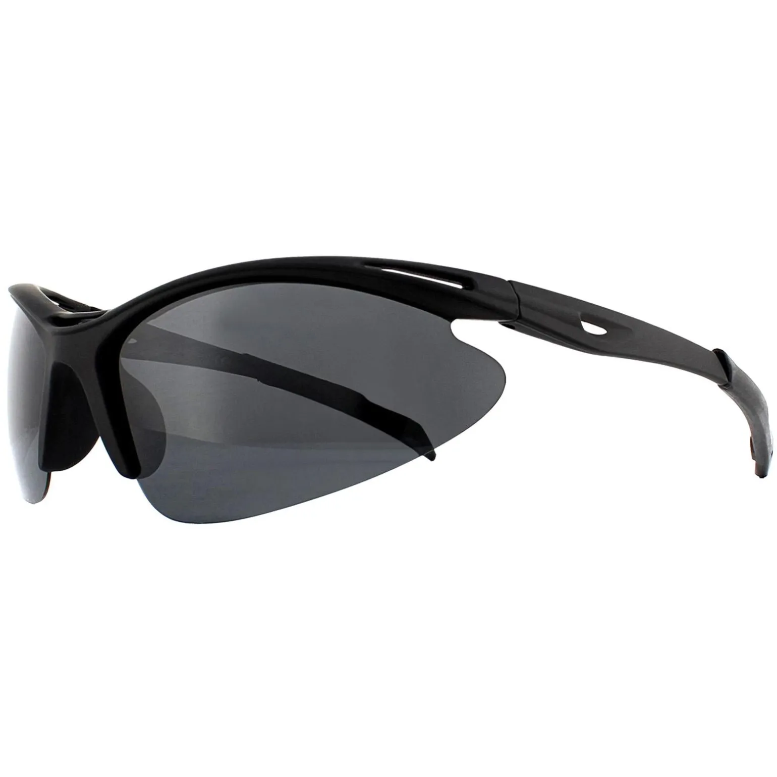 Montana Sunglasses SP301 Black Rubber Smoke Polarized