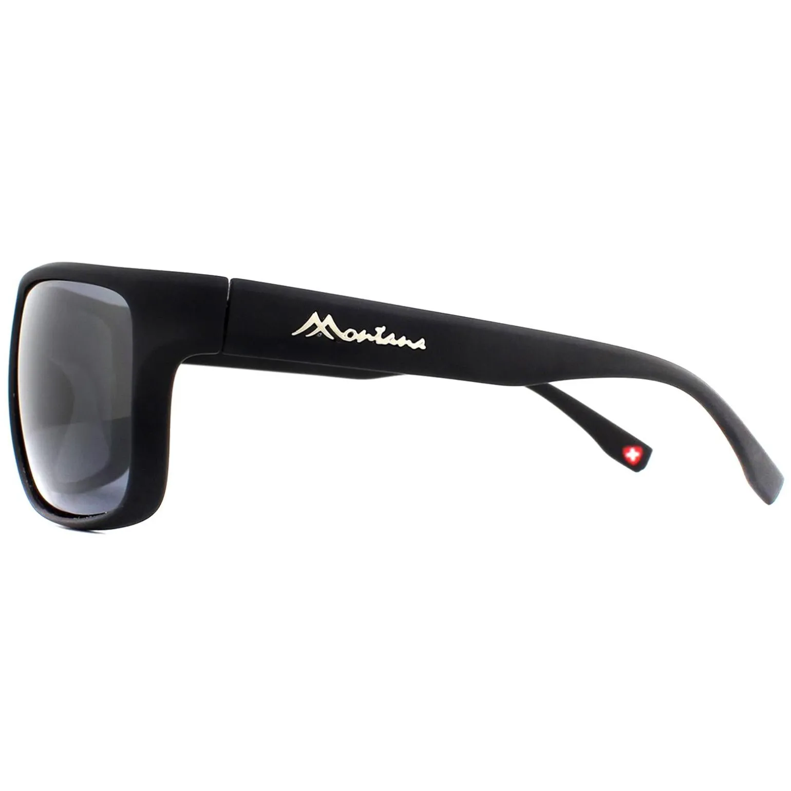 Montana Sunglasses SP314 Black Rubber Smoke Polarized