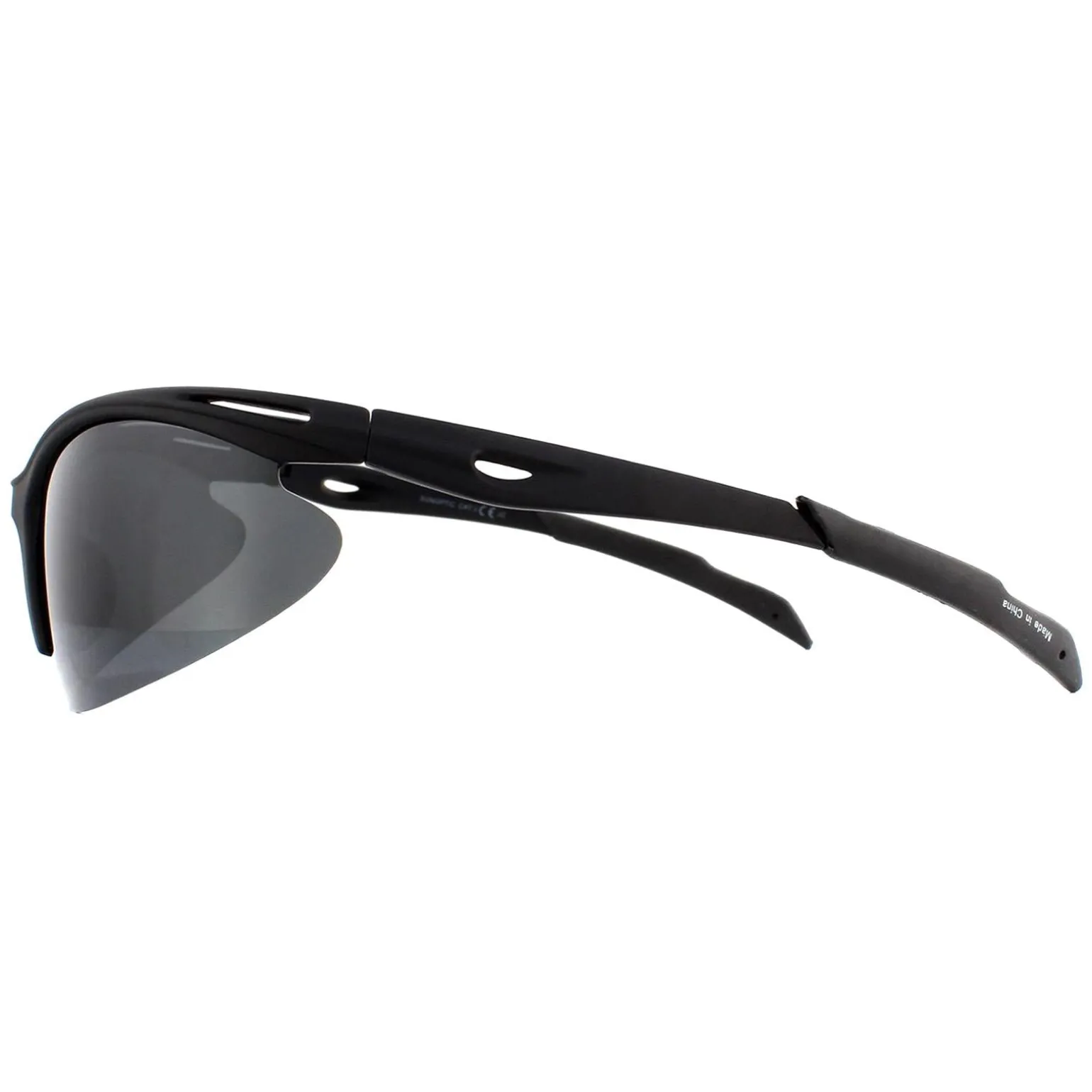 Montana Sunglasses SP301 Black Rubber Smoke Polarized