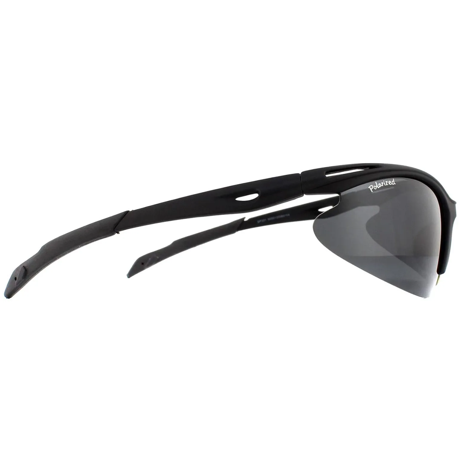 Montana Sunglasses SP301 Black Rubber Smoke Polarized