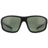 Montana Sunglasses SP313A Black Rubber Green G15 Polarized