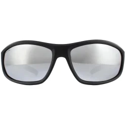 Montana Sunglasses SP311C Black Rubber Revo Silver Mirror Polarized