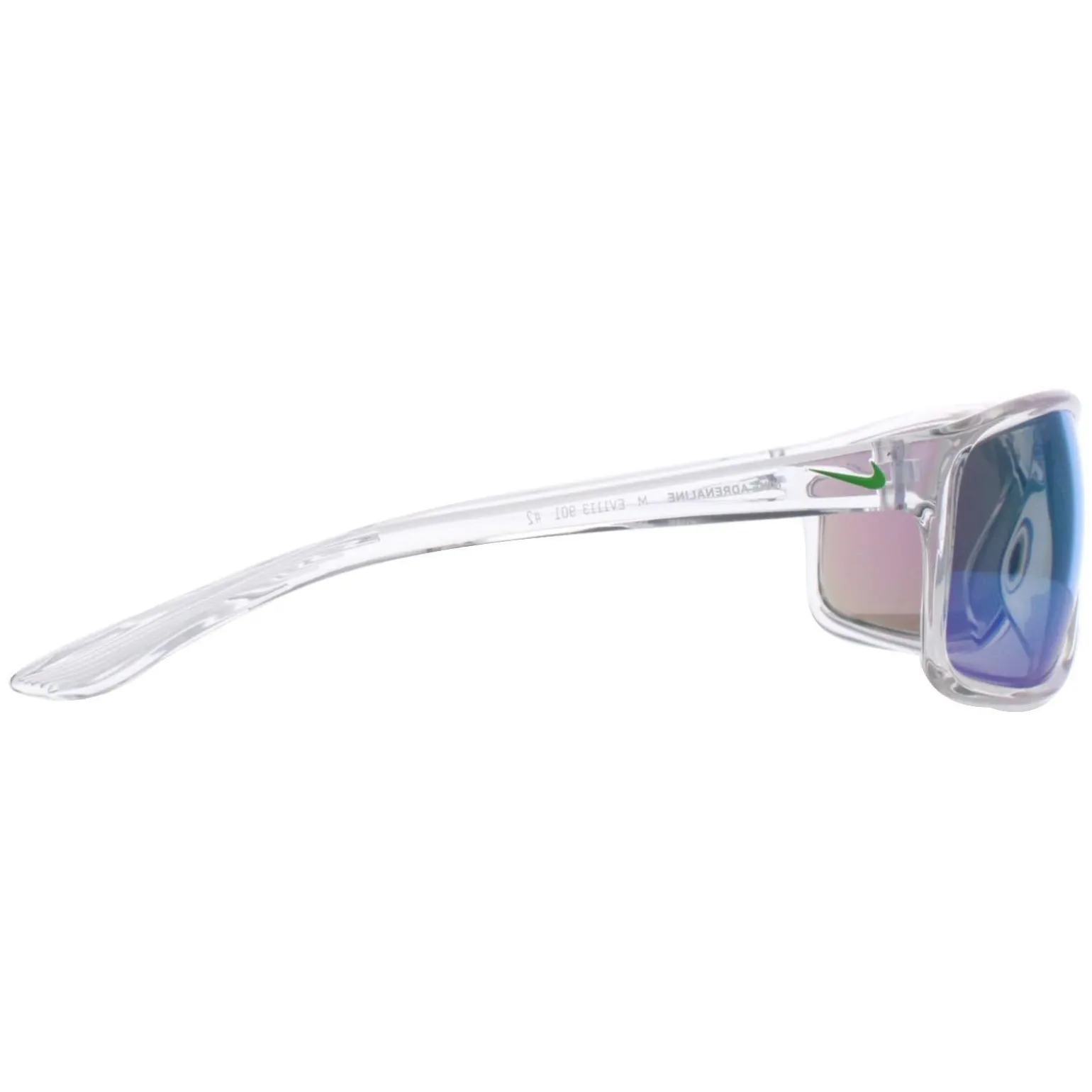 Nike Sunglasses Adrenaline M EV1113 901 Clear Grey Grey Green
