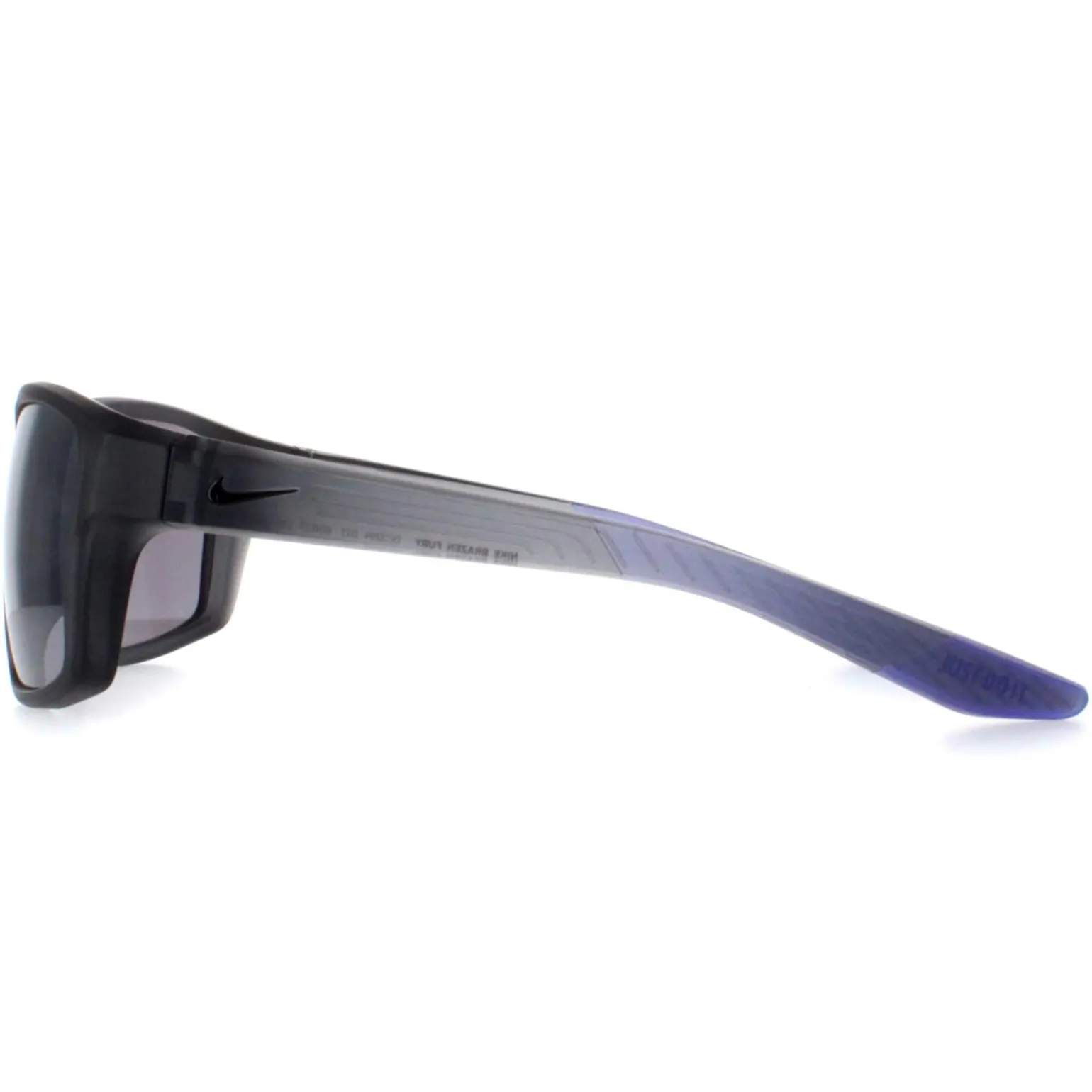 Nike Sunglasses Brazen Fury Mi DC3294 021 Matte Dark Grey Silver Grey