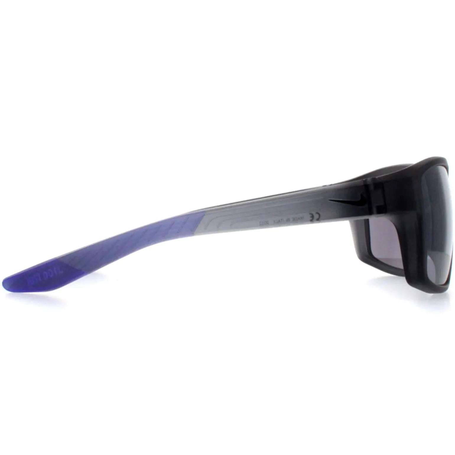 Nike Sunglasses Brazen Fury Mi DC3294 021 Matte Dark Grey Silver Grey