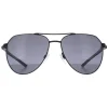 Nike Sunglasses Club Nine DQ0799 010 Satin Black Dark Grey