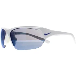 Nike Sunglasses Skylon Ace FQ4683 104 White Blue Mirrored
