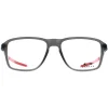 Oakley Glasses Frames OX8166 Wheel House 8166-03 Satin Grey Smoke Men