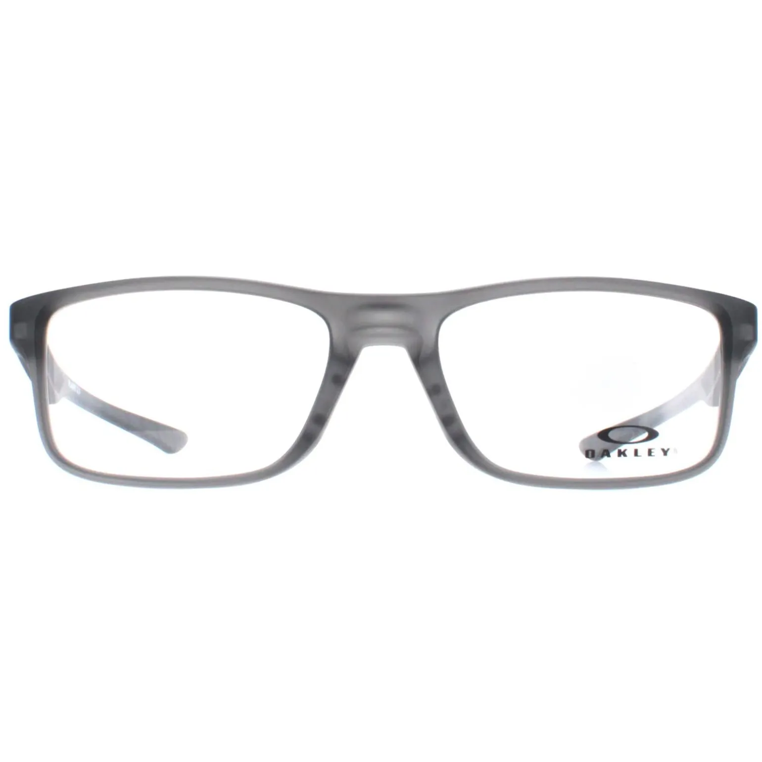 Oakley Glasses Frames OX8081 Plank 2.0 8081-17 Satin Grey Smoke Men