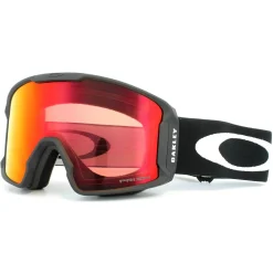 Oakley Ski Goggles Line Miner OO7070-02 Matt Black Prizm Torch Iridium