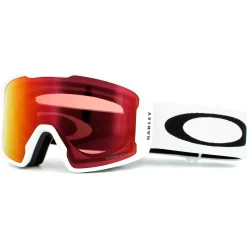 Oakley Ski Goggles Line Miner OO7070-13 Matt White Prizm Torch Iridium